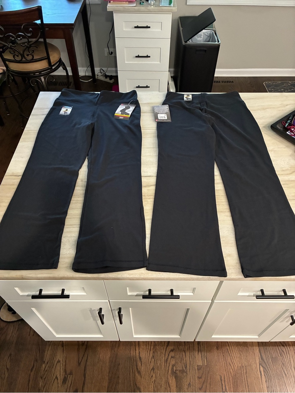Bundle-2X Bally bootleg yoga pants NWT XL